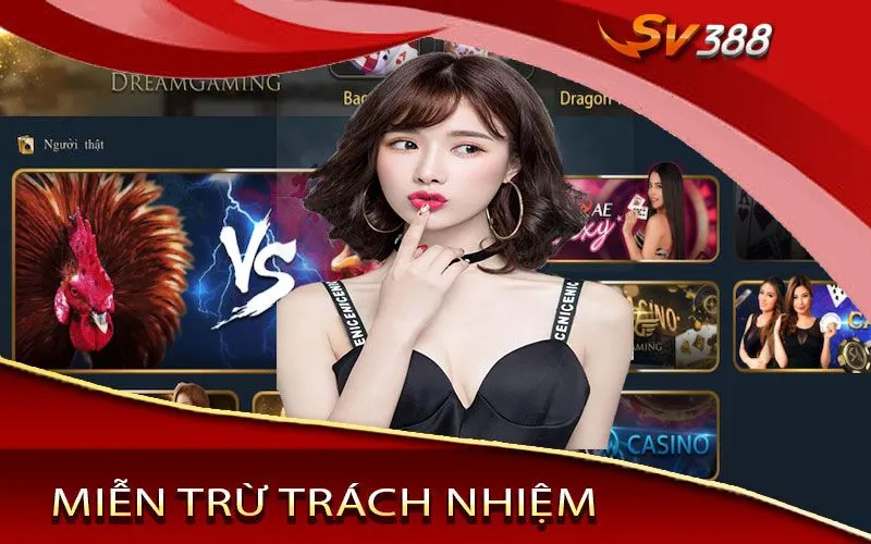 Miễn trừ trách nhiệm SV388, hiểu để chơi an toàn minh bạch 3 Quyền và trách nhiệm của người chơi khi tham gia SV388