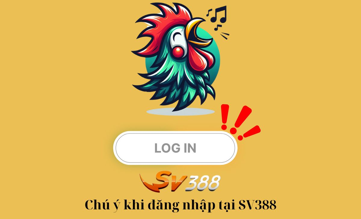 Hướng dẫn đăng nhập SV388 chính thức 2025 không lo chặn 3 Chú ý khi đăng nhập SV388