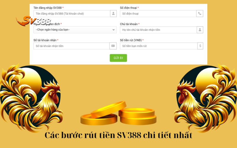Hướng dẫn rút tiền SV388 nhanh chóng cho người mới 3 Điều kiện cần thiết để rút tiền SV388 dành cho hội viên