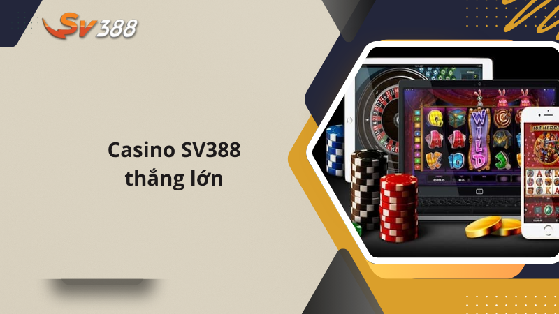 Sảnh Live Casino SV388 - Trải Nghiệm Chơi Bài Cùng Dealer 5 Casino SV388 thắng lớn