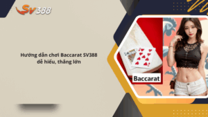 Hướng dẫn chơi Baccarat SV388 dễ hiểu, thắng lớn